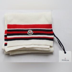 BNWT Moncler Sciarpa Tricot Scarf